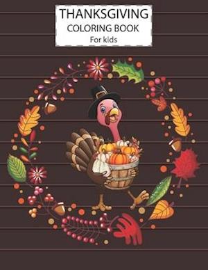 Thanksgiving Day Coloring Book For Kids