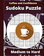 Coffee and Confidence Sudoku Puzzle