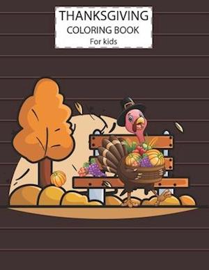 Thanksgiving Day Coloring Book For Kids