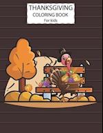 Thanksgiving Day Coloring Book For Kids