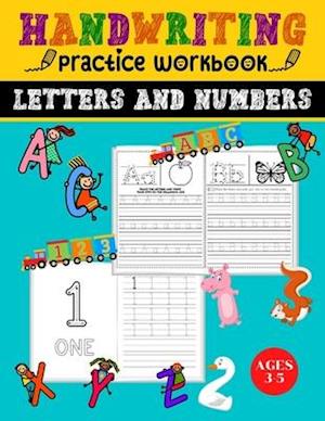 Handwriting Practice Workbook Letters and Numbers