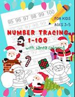 Number Tracing Book For kids Age 3-5 1-100