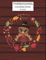 Thanksgiving Coloring Book For Kids