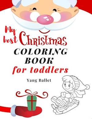 my best christmas coloring book for toddlers