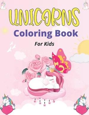 UNICORNS Coloring Book For Kids