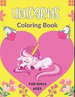 UNICORNS Coloring Book For Girls Ages