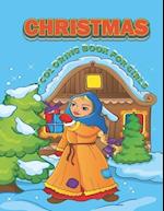 Christmas Coloring Book For Girls: Christmas Gift or Present for Girls Toddlers & Adults Relaxation (Christmas Coloring Book) 