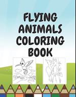 Flying Animals Coloring Book