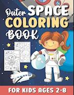 Outer Space Coloring Books for Kids Ages 2-8