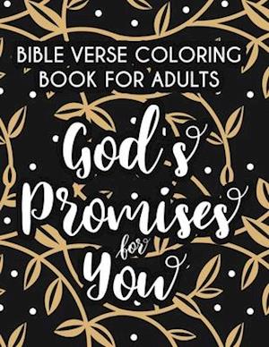 Bible Verse Coloring Book For Adults God's Promises For You