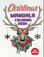 Christmas Mandala Coloring Book for adults