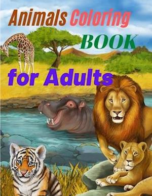 Animals Coloring Book for Adults