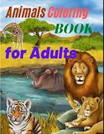 Animals Coloring Book for Adults