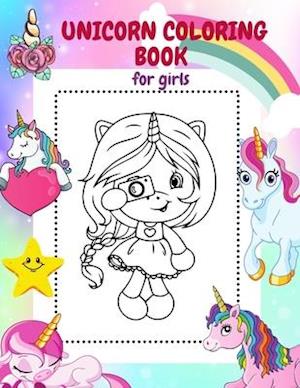 Unicorn Coloring Book for Girls