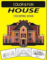 House Coloring Book