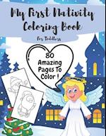 My First Nativity Coloring Book For Toddlers
