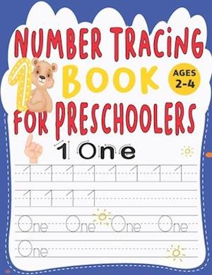 Number Tracing Book For Preschoolers Ages 2-4