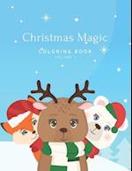 Christmas Magic Coloring Book Volume I