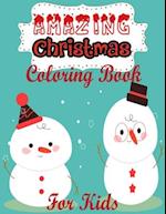 Amazing Christmas Coloring Book for kids
