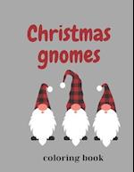 Christmas Gnomes Coloring Book