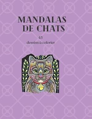 Mandalas de chats 45 dessins à colorier