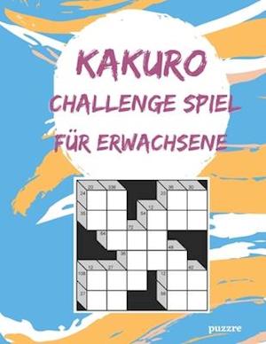 Kakuro Challenge Spiel Für Erwachsene