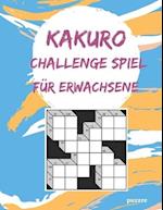 Kakuro Challenge Spiel Für Erwachsene