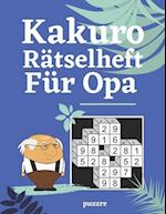 Kakuro Rätselheft Für Opa