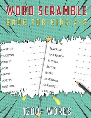 Scramble Word Book for Kids 4-8