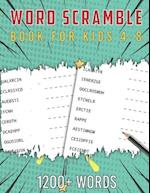 Scramble Word Book for Kids 4-8