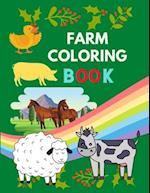 Farm coloring book