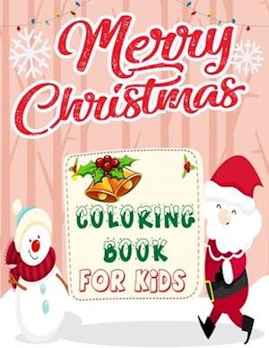 Merry Christmas Coloring Book For Kids