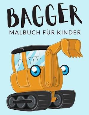 Bagger Malbuch Für Kinder