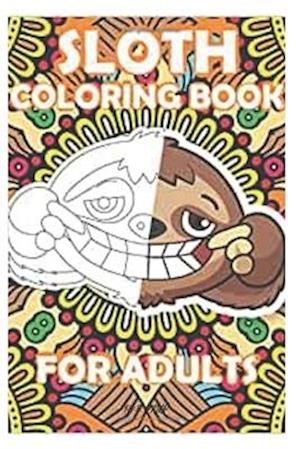 sloth coloring book for kids