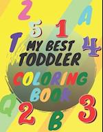 My Best Toddler Coloring Book