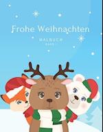 Frohe Weihnachten Malbuch Band I