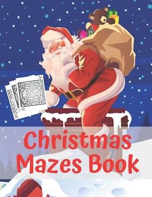 Christmas Mazes Book