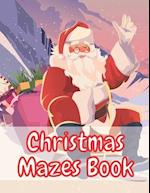 Christmas Mazes Book