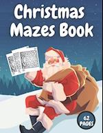 Christmas Mazes Book