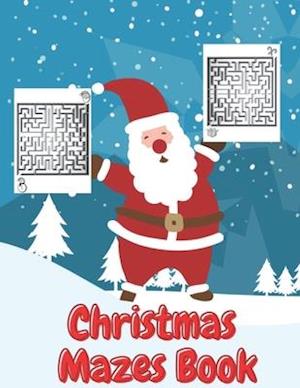 Christmas Mazes Book