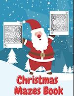 Christmas Mazes Book