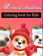 Merriest Christmas Coloring Book for Kids