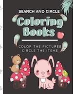 Search And Circle Coloring Books