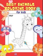 Baby Animals Coloring Book for Kids