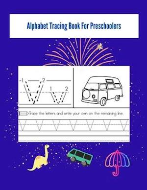 Alphabet tracing book for preschoolers