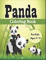 PANDA Coloring Book For Kids Ages 9-12