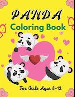 PANDA Coloring Book For Girls Ages 8-12