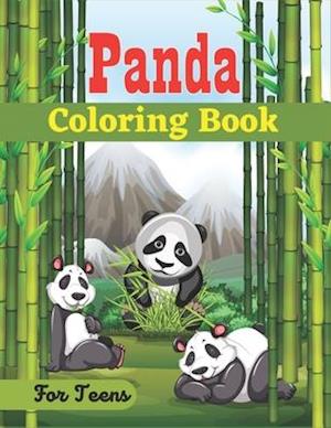 PANDA Coloring Book For Teens