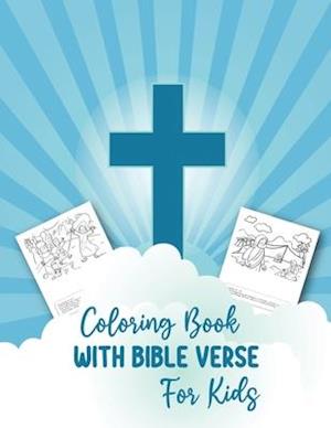 Coloring Book With Bible Verse For Kids