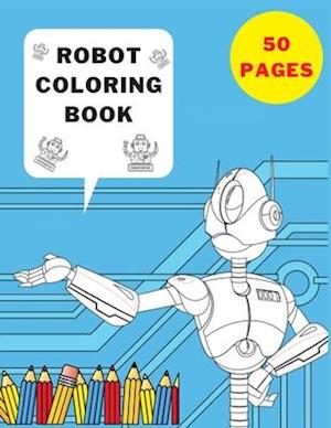 Robot Coloring Book